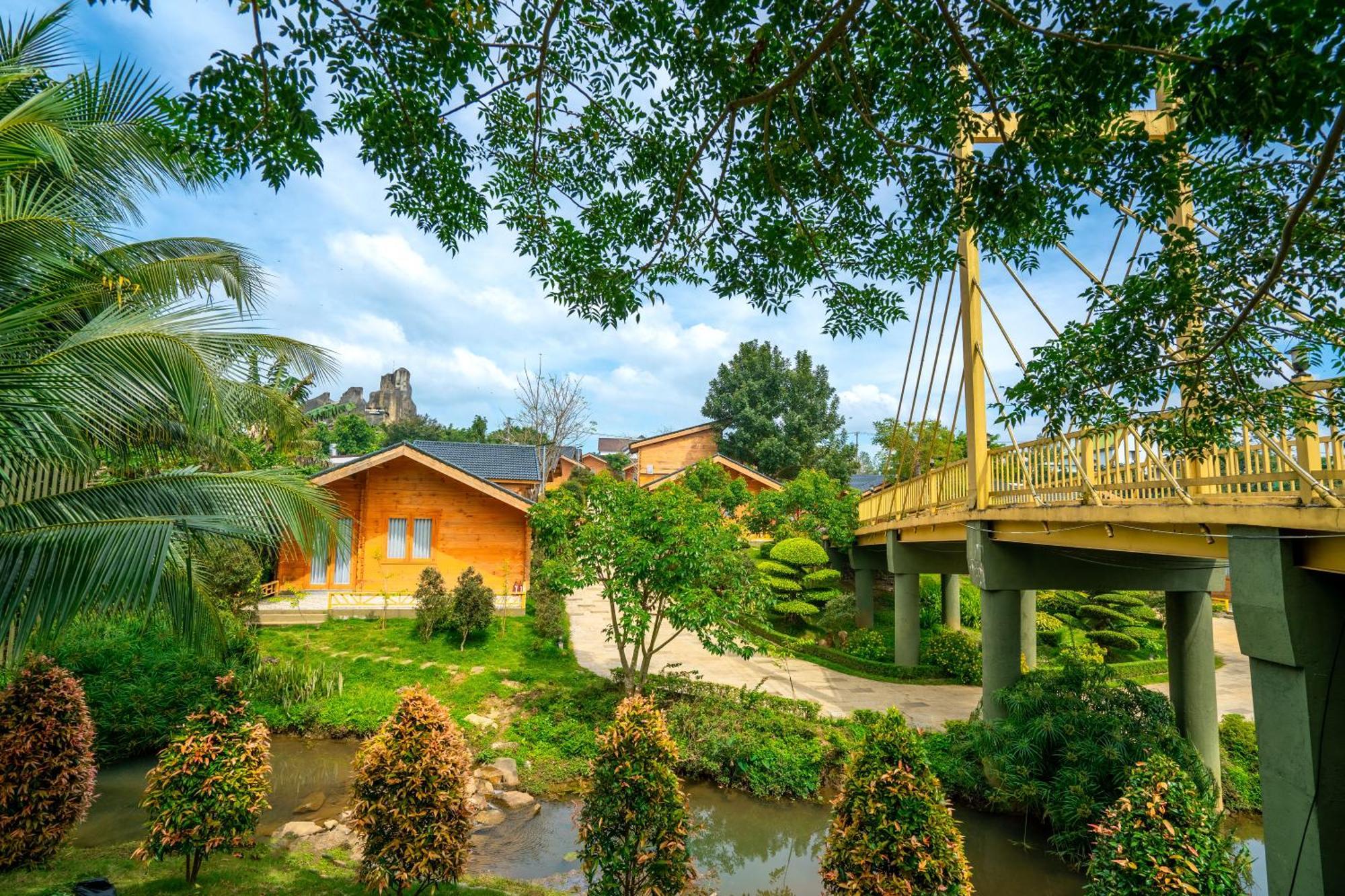 Tea Resort Bao Loc Bagian luar foto