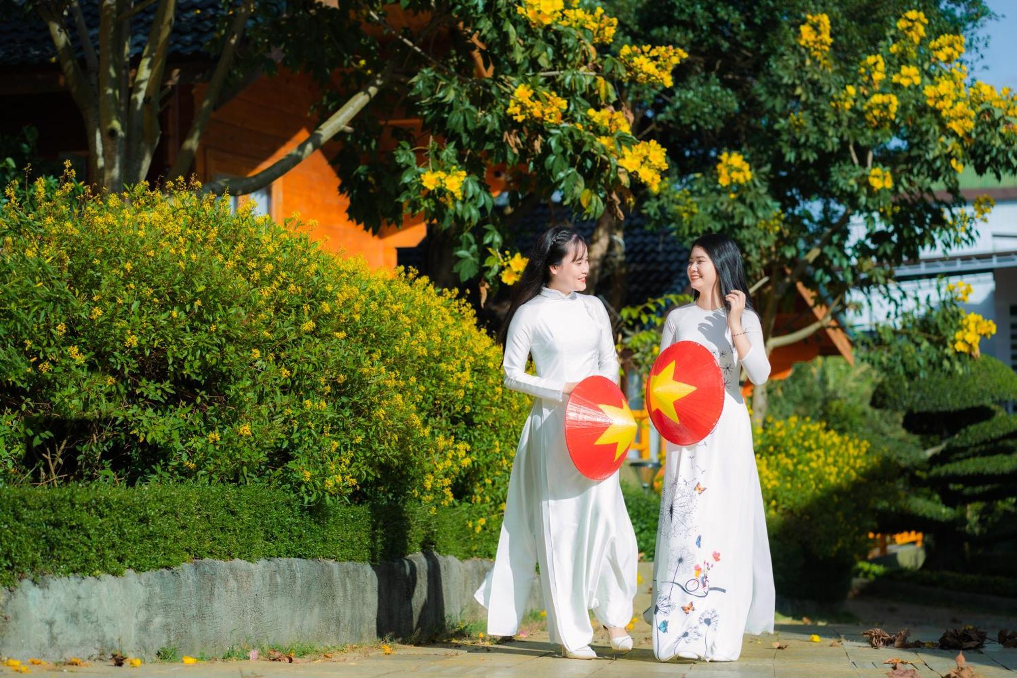 Tea Resort Bao Loc Bagian luar foto