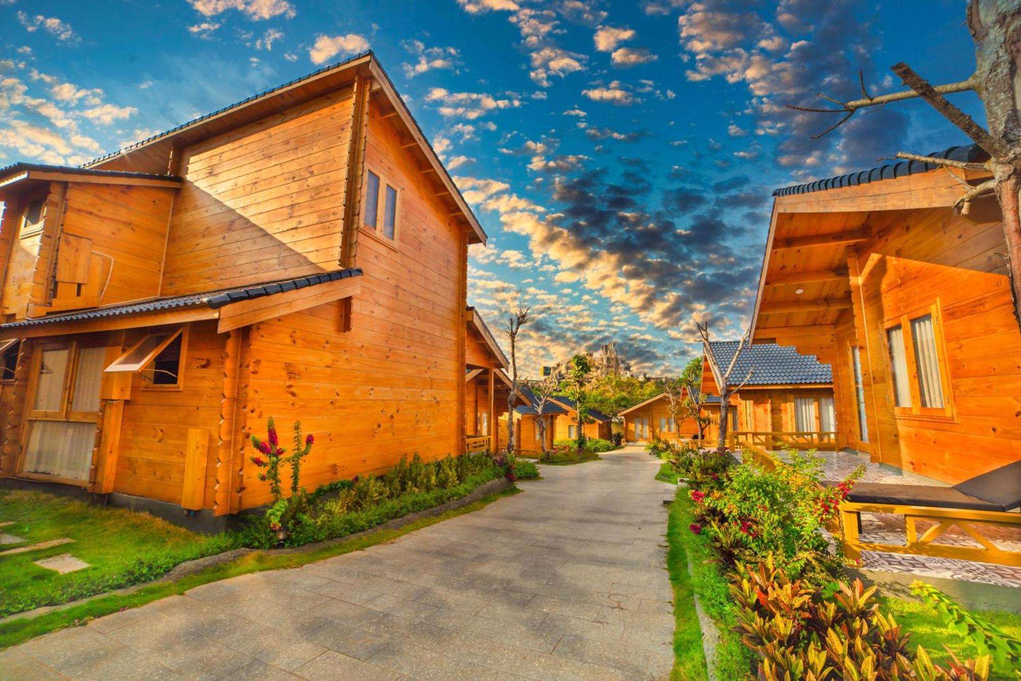 Tea Resort Bao Loc Bagian luar foto
