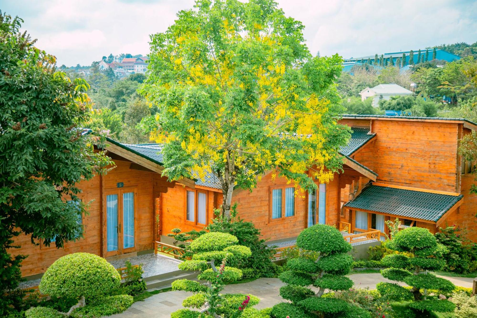 Tea Resort Bao Loc Bagian luar foto