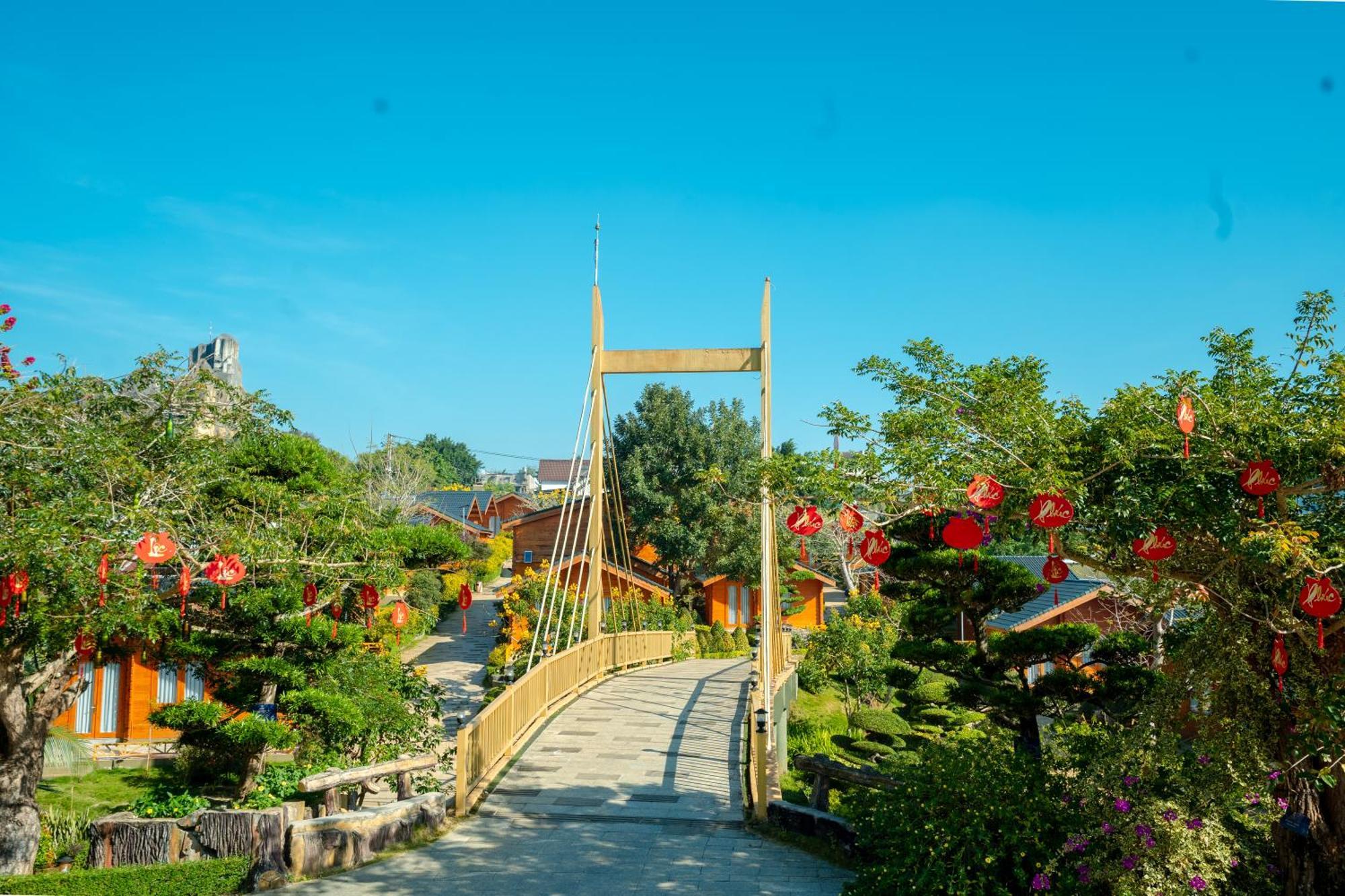 Tea Resort Bao Loc Bagian luar foto