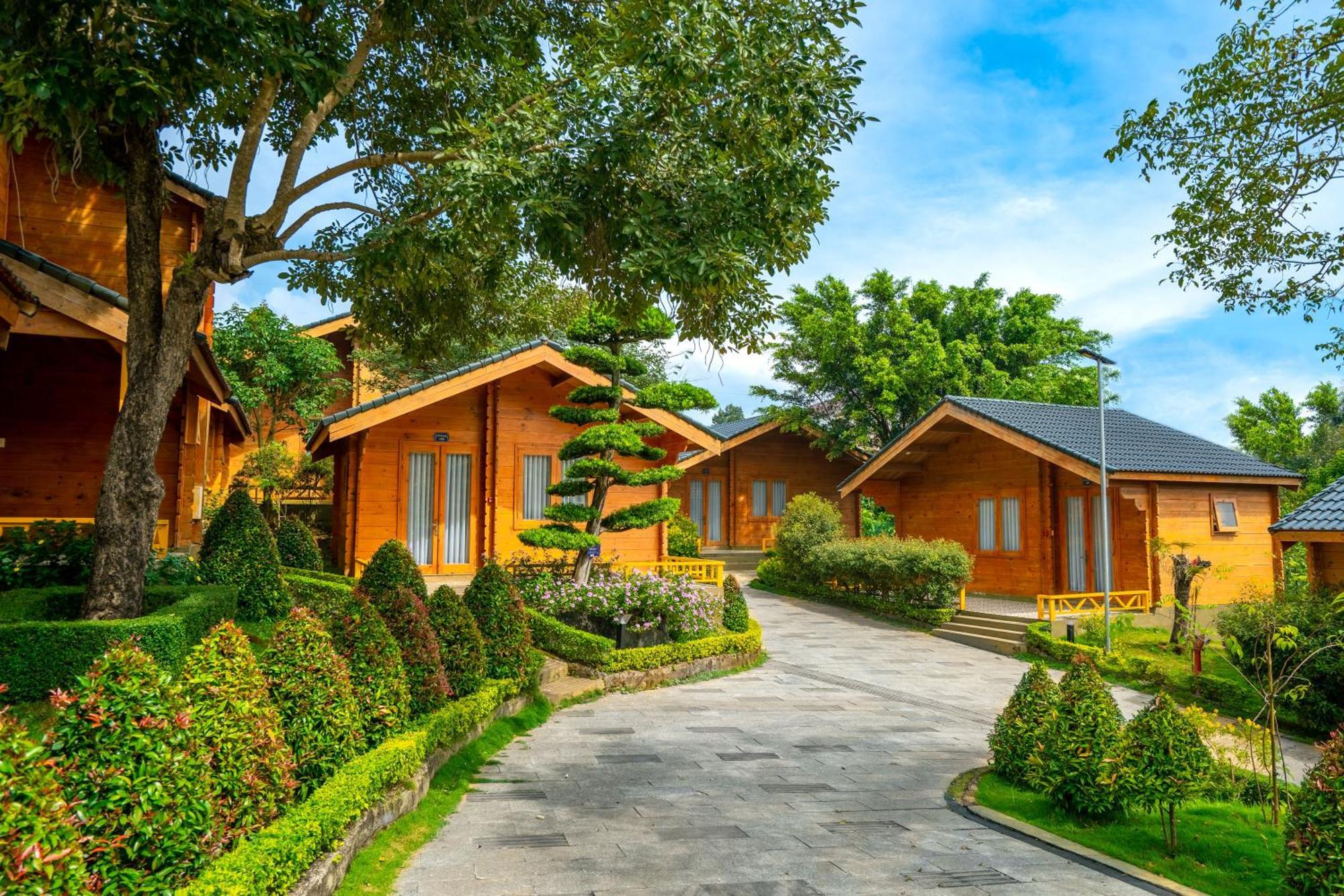 Tea Resort Bao Loc Bagian luar foto