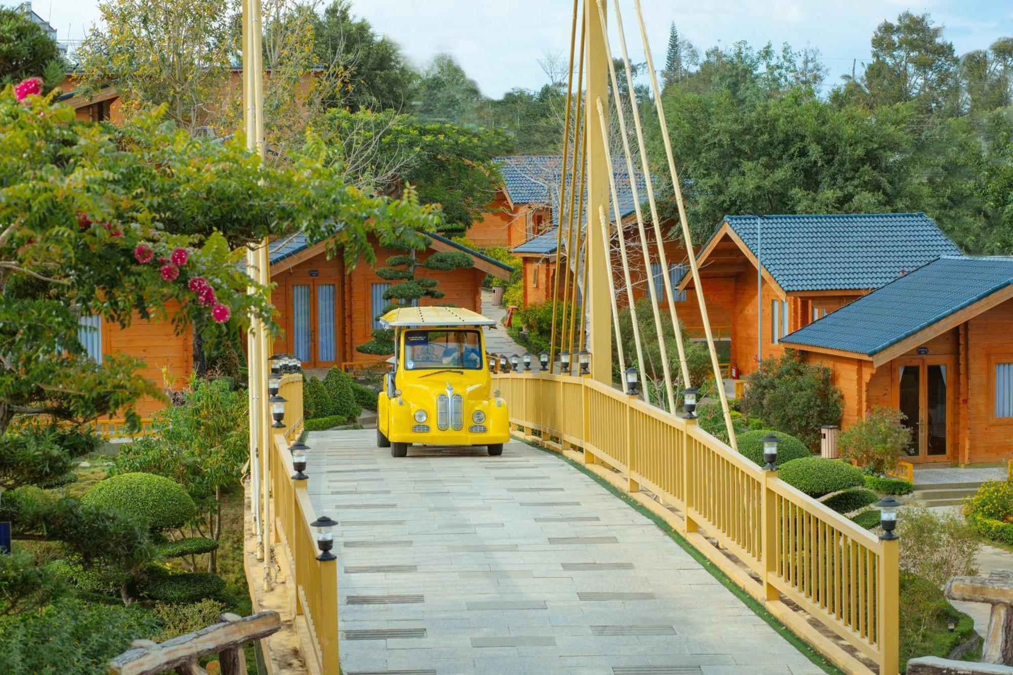 Tea Resort Bao Loc Bagian luar foto