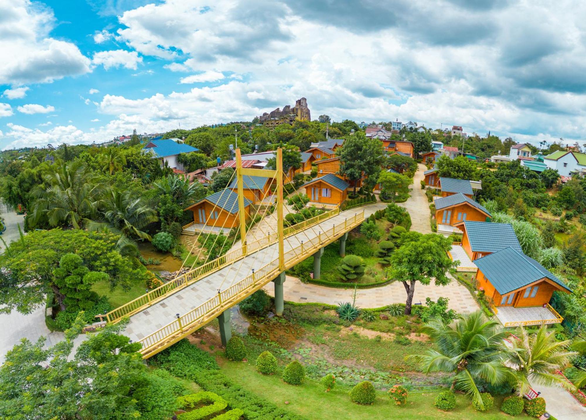 Tea Resort Bao Loc Bagian luar foto