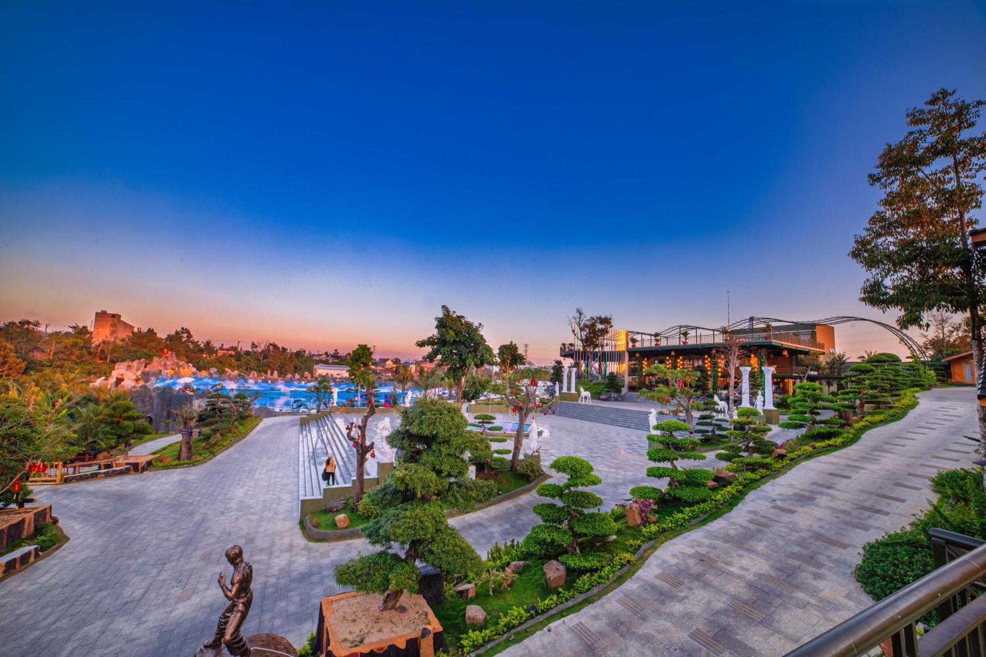 Tea Resort Bao Loc Bagian luar foto