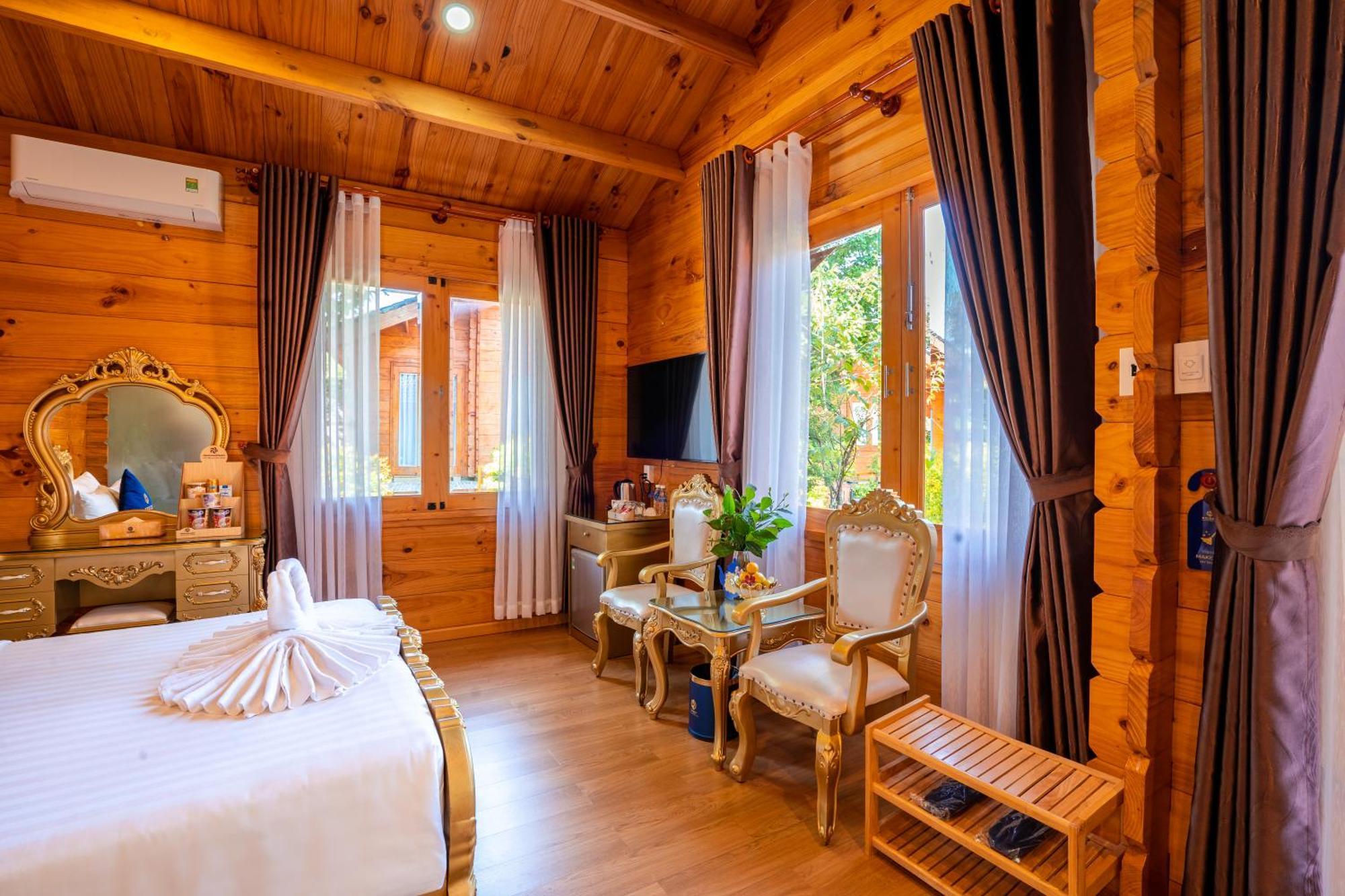 Tea Resort Bao Loc Bagian luar foto