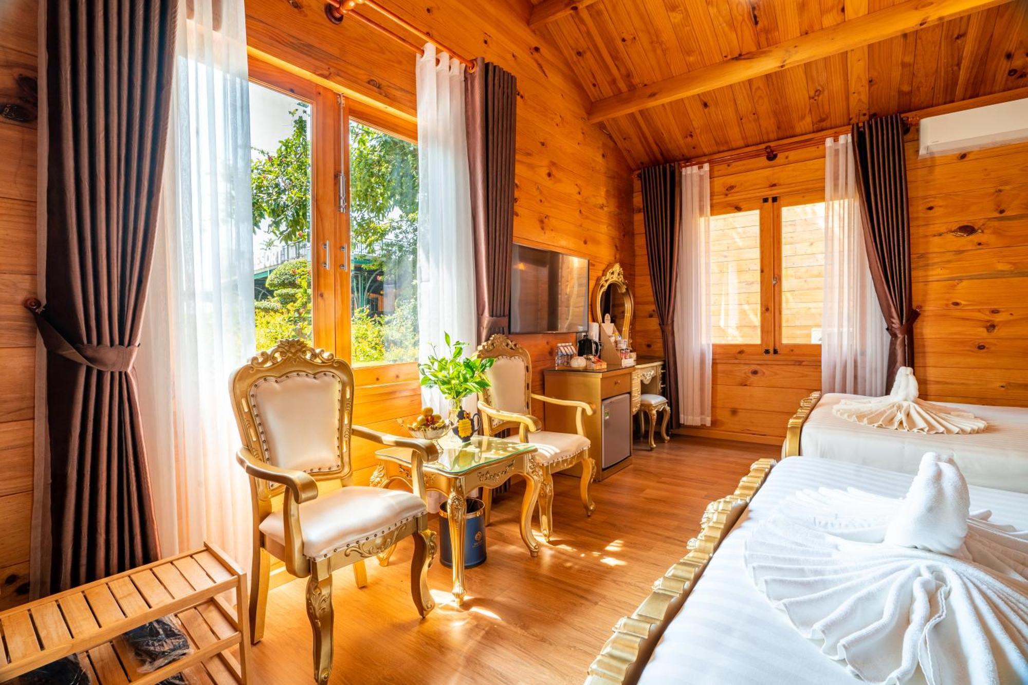 Tea Resort Bao Loc Bagian luar foto